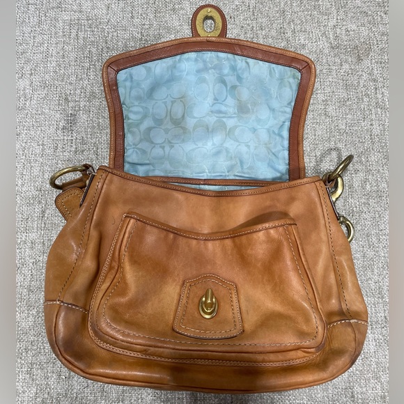 Coach: Rare YTK 65th Anniversary Legacy Ali Leather Handbag - Picture 3 of 6